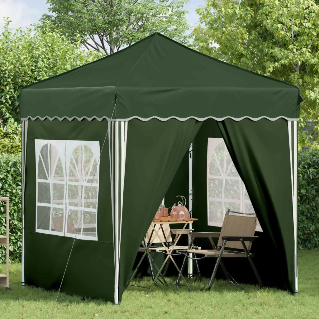Tenda per feste a pop-up-Gazebo Verde 195 x 195 x 245 cm 927143