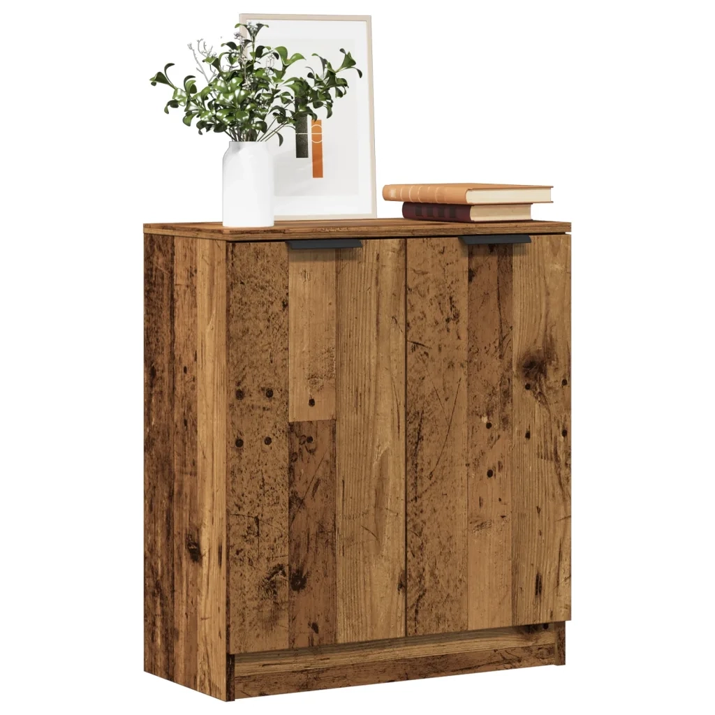 Credenza | Madia | Buffet da pranzo | Armadio da pranzo Legno Antico 60x30x70 cm in Truciolato