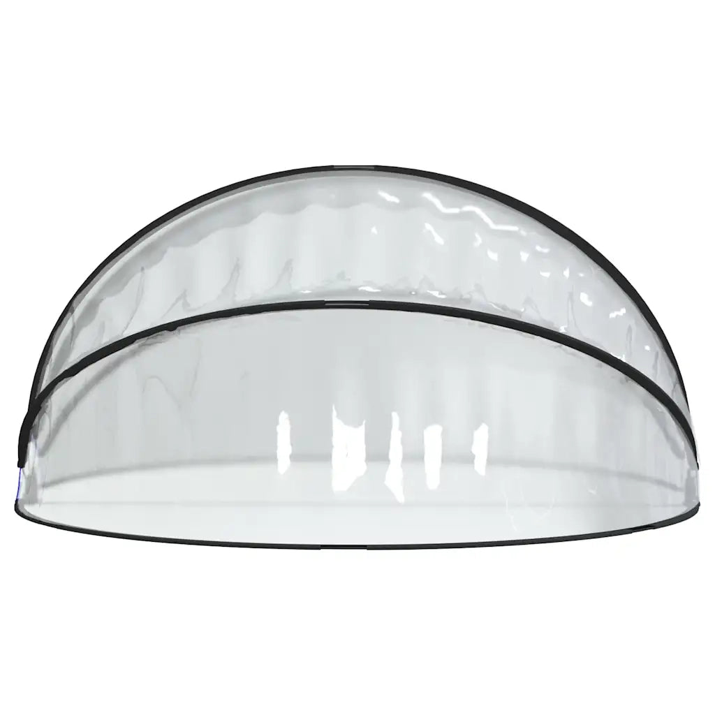 Cupola per Piscina Rotonda 315x158 cm PVC CFW3849601
