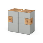 Vicco Mobile sottolavabo per bagno Grigio/Artisan 73.1 x 64 cm