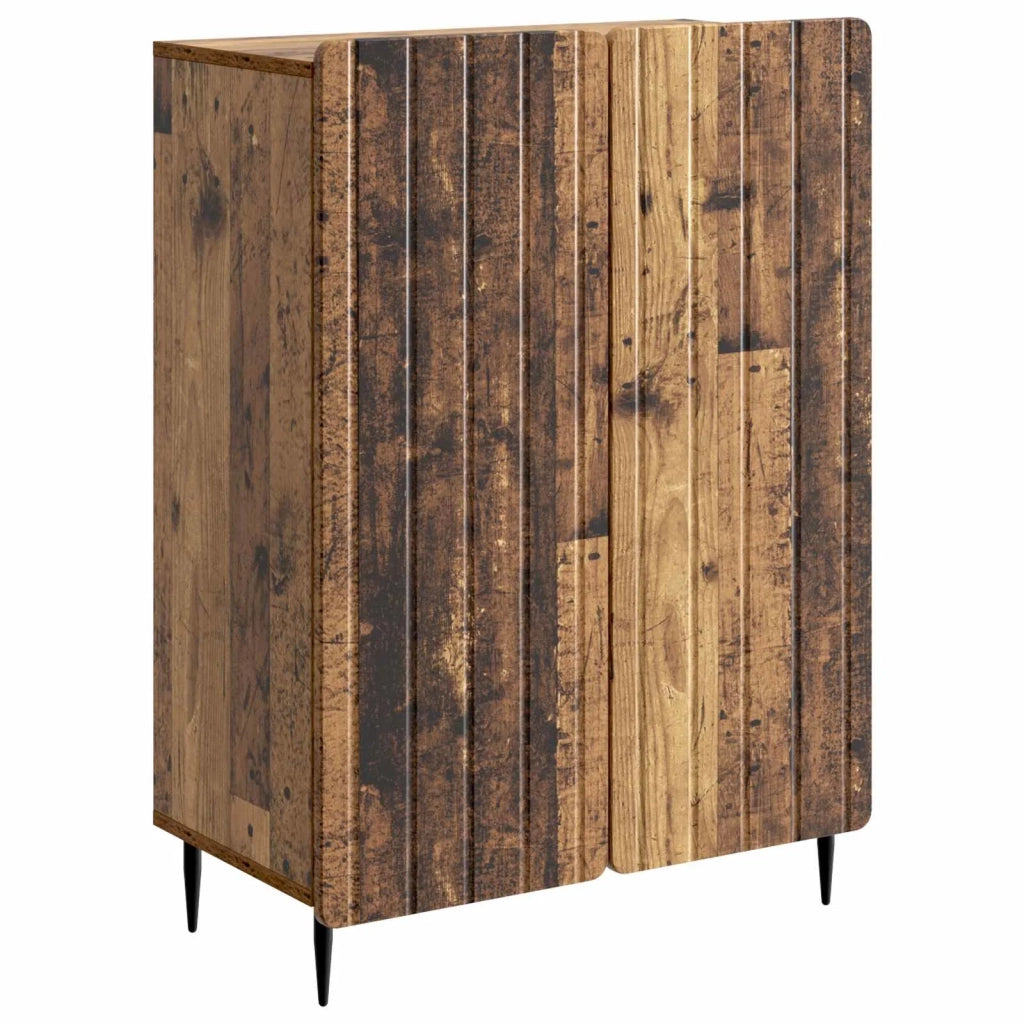 Credenza | Madia | Buffet da pranzo | Armadio da pranzo Legno antico 66 x 34,5 x 92 cm Legno ingegnerizzato