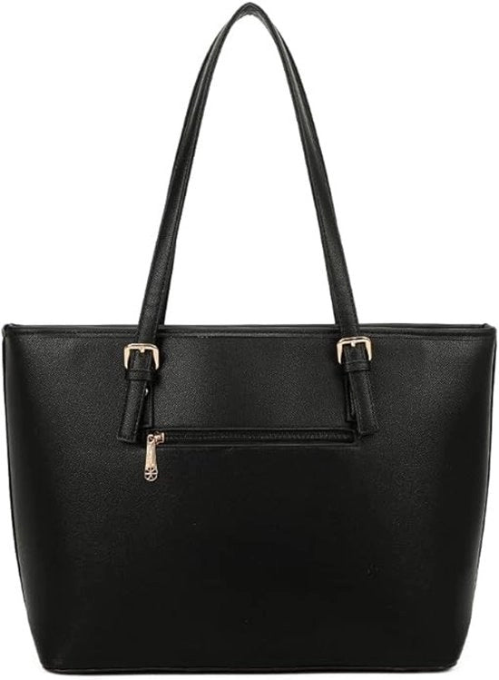 Borsa da Donna con Cerniera - Borsa per la Scuola - Borsa per il Lavoro - Aspetto in Pelle
