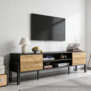 Mobile TV Lowboard ¨C Xylo ¨C Legno, 2 Ante, Vano Aperto, 175x39.5x53 cm