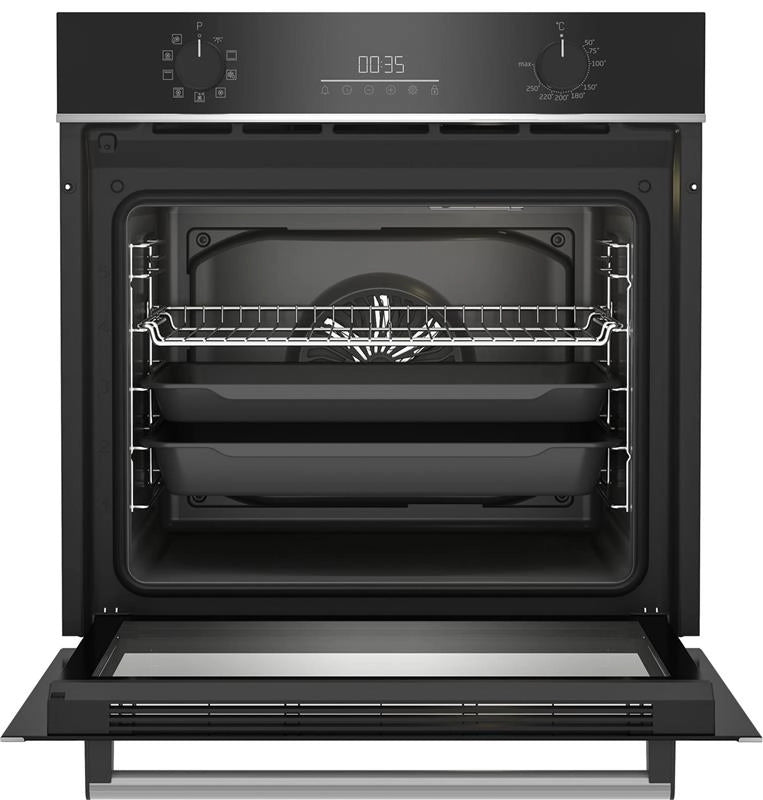 BEKO FORNO ELETTRICO BEYOND MULTIFUNZIONE, 9 FUNZIONI, AD INCASSO, TIMER DIGITALE, NERO, 72 LT BCBIM16300XDE