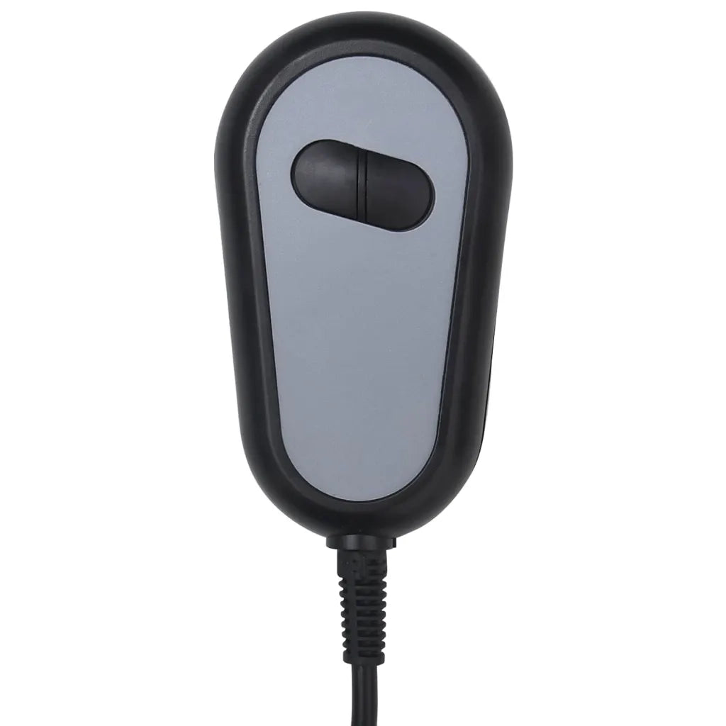 Poltrona Elettrica Reclinabile Nera in Tessuto 3098817