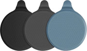 Set di 3 presine universali in silicone, presino per doccia, vasca, lavabo, presino per lavandino con morsetto - diametro 15 cm