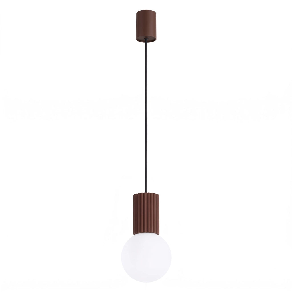 Lampada a sospensione HALO 1 marrone