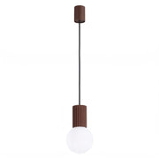 Lampada a sospensione HALO 1 marrone