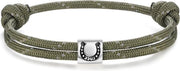Anello per nave - argento sterling 925 - bracciale di fortuna per uomini, donne e bambini