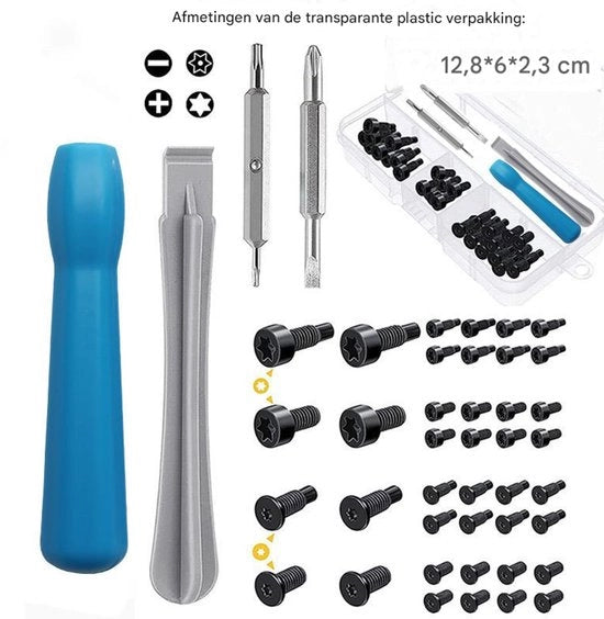 Kit di sostituzione per campanello di ingresso, raccorda doppia Torx con 40 viti T6 T15 per campanello, kit di sicurezza adatto a tutti i campanelli di ingresso, incluso campanello a video