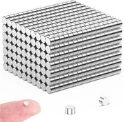 50 pezzi di magneti mini 3 mm x 2 mm forti, magneti per frigorifero, magneti per bacheca, magneti per frigorifero piccoli, magneti per lavagne, per hobby, per casa, per ufficio, per foto.