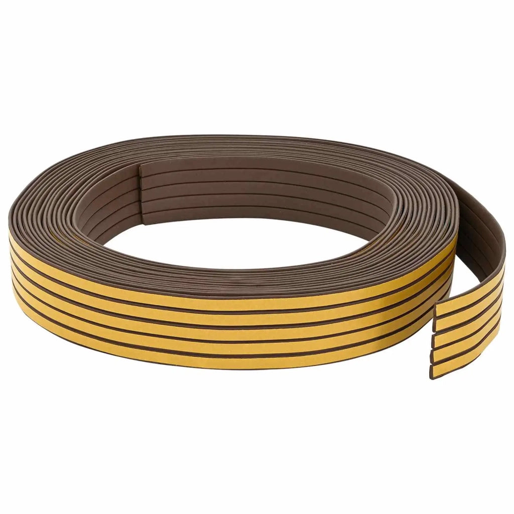 Nastro adesivo per finestre Marrone 9 x 3 mm 100 m Schiuma EPDM 42038081