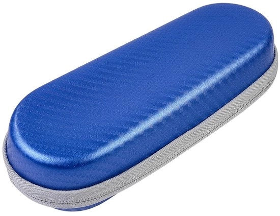 Spazzola elettrica da viaggio - Borsa di trasporto - Tasca portatile - Compartimenti utili - Blu reale - Custodia protettiva - Accessori per viaggi