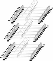 Hangers per abito - Clip per abito - Hangers per abito con clip - Hangers per abito spaziali - Hangers per abiti con clip - Hangers per abiti con clip - 30 pezzi