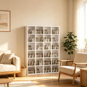 SCAFFALE PORTA CD/DVD 89x20x130,5 cm Bianco in truciolato