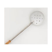 Lilly Codroipo Pala per Pizza Forata Acciaio Inox AISI 304 diametro 18 cm lunghezza 170 cm