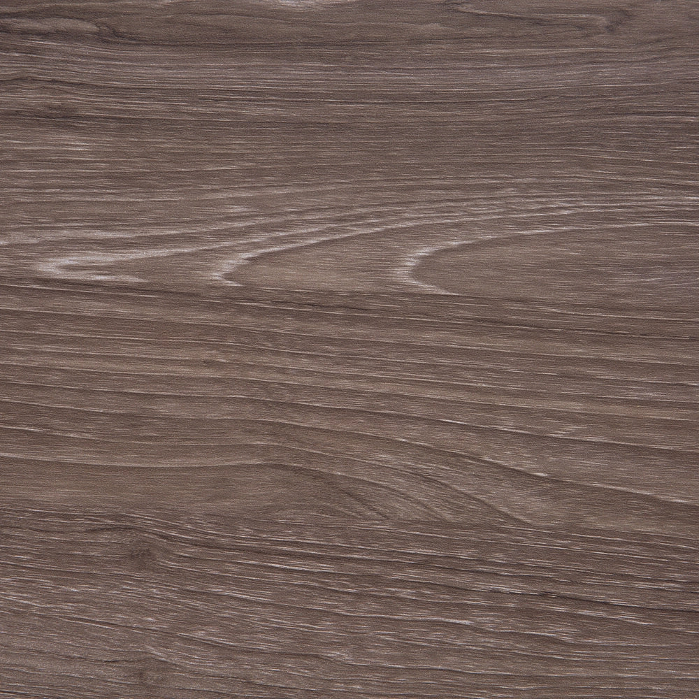 Tavolino in legno tortora a forma di U con struttura in metallo Nero in stile industriale con piano in truciolare da soggiorno