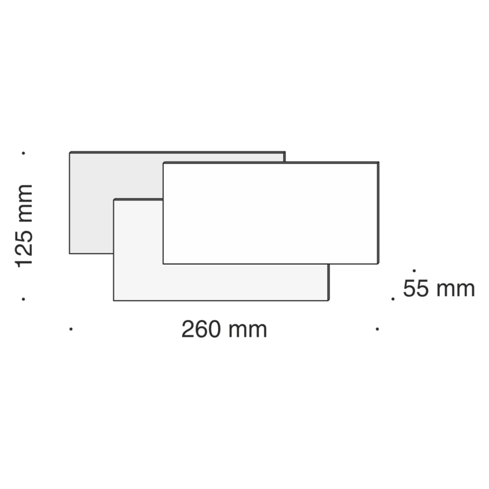 Applique Da Parete Moderno Trame Metallo Bianco Luce Led Integrato 12W