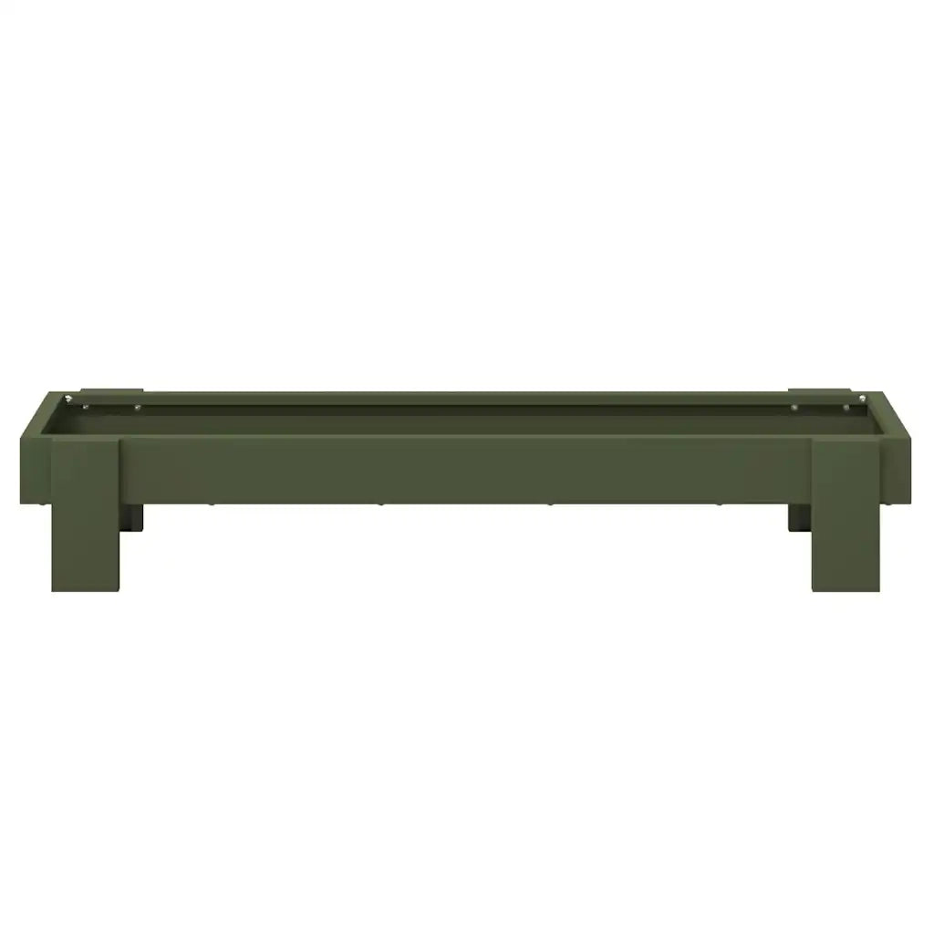 Mangiatoia per polli Verde oliva 80 x 28 x 13.5 cm CFW8842699