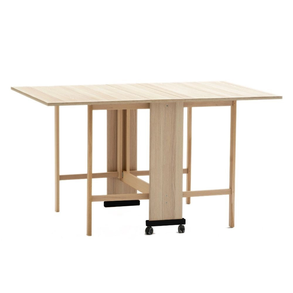 Tavolo Salvaspazio Trio Pieghevole 24x90x78 cm olmo