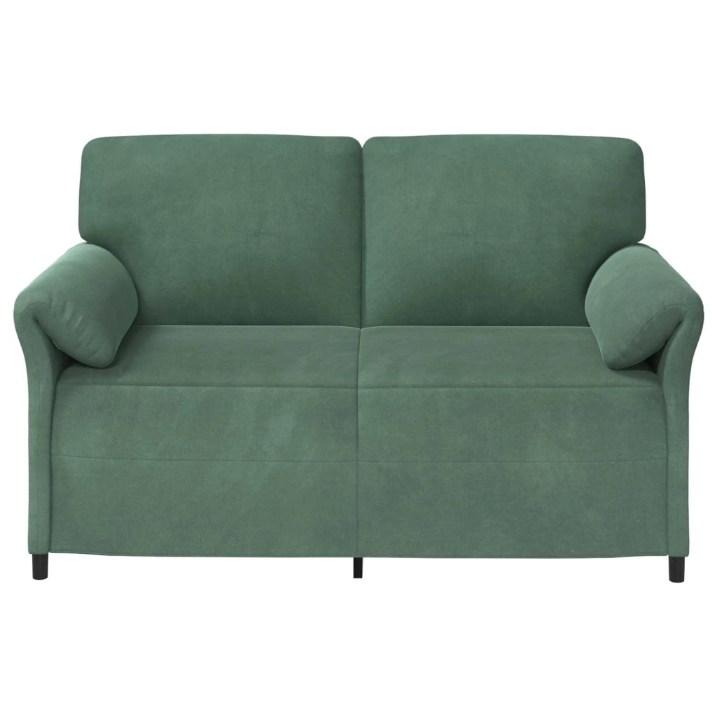 Divano a 2 Posti Verde Mare 158 x 83 x 95 cm Velluto 42033964
