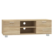 Mobile TV multimediale mensola TV credenza TV sala da pranzo soggiorno camera da letto rovere Sonoma 120 x 40,5 x 35 cm legno ingegnerizzato marrone 02_0027468