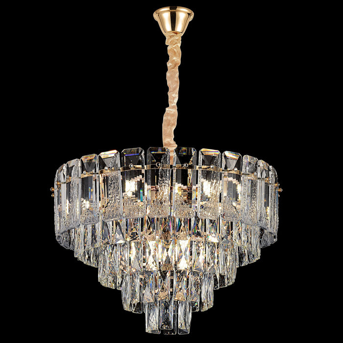 Lampada Cristal G056-cp 50cm Gold