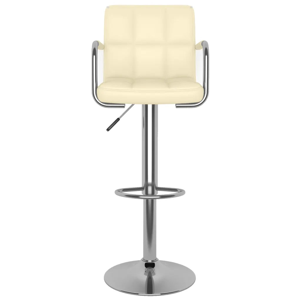 Sgabelli da Bar 2 pz Crema in Similpelle  cod mxl 58275