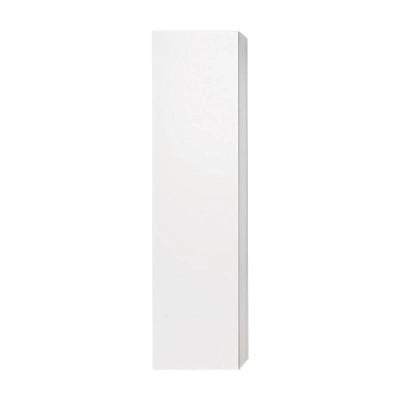 Colonna bagno sospesa H 138 cm bianco opaco con tre ripiani Master