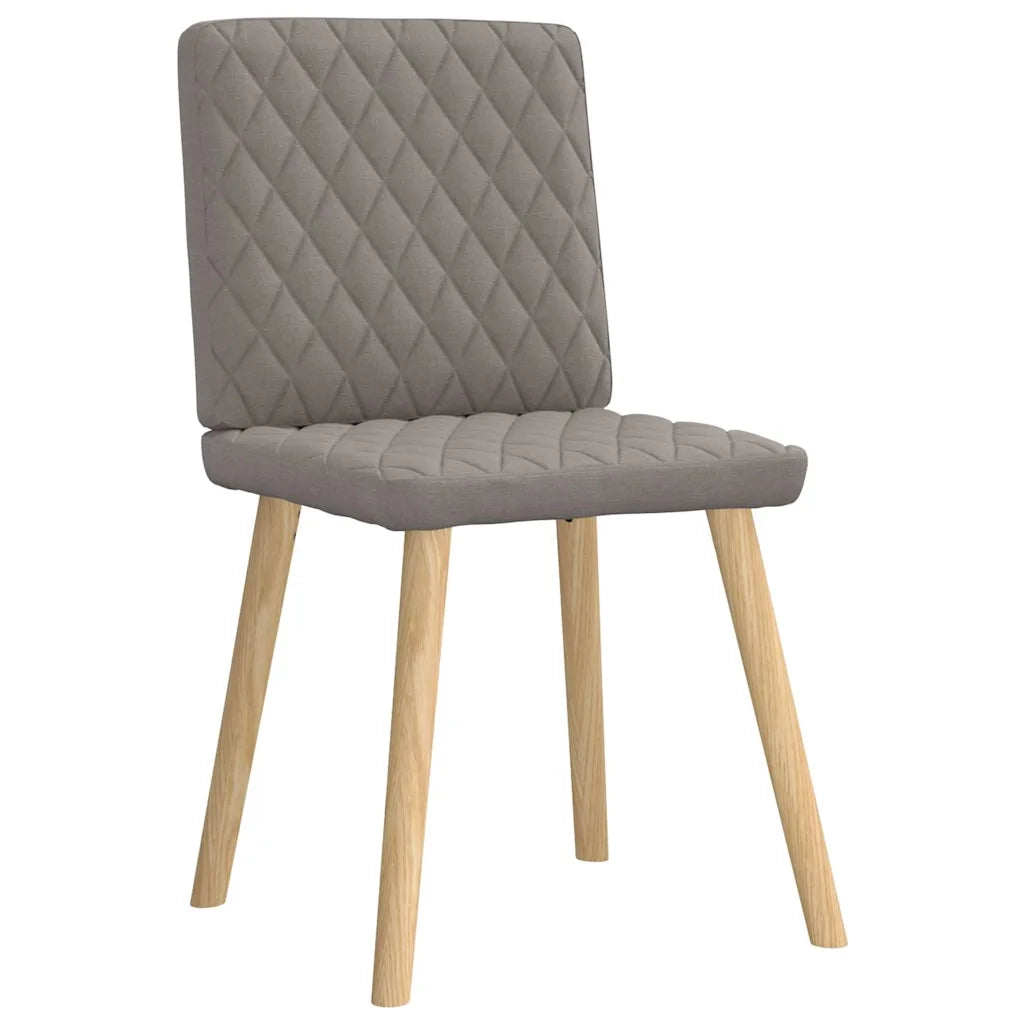 Sedie da Pranzo 6 pz Grigio Talpa in Tessuto 3315497