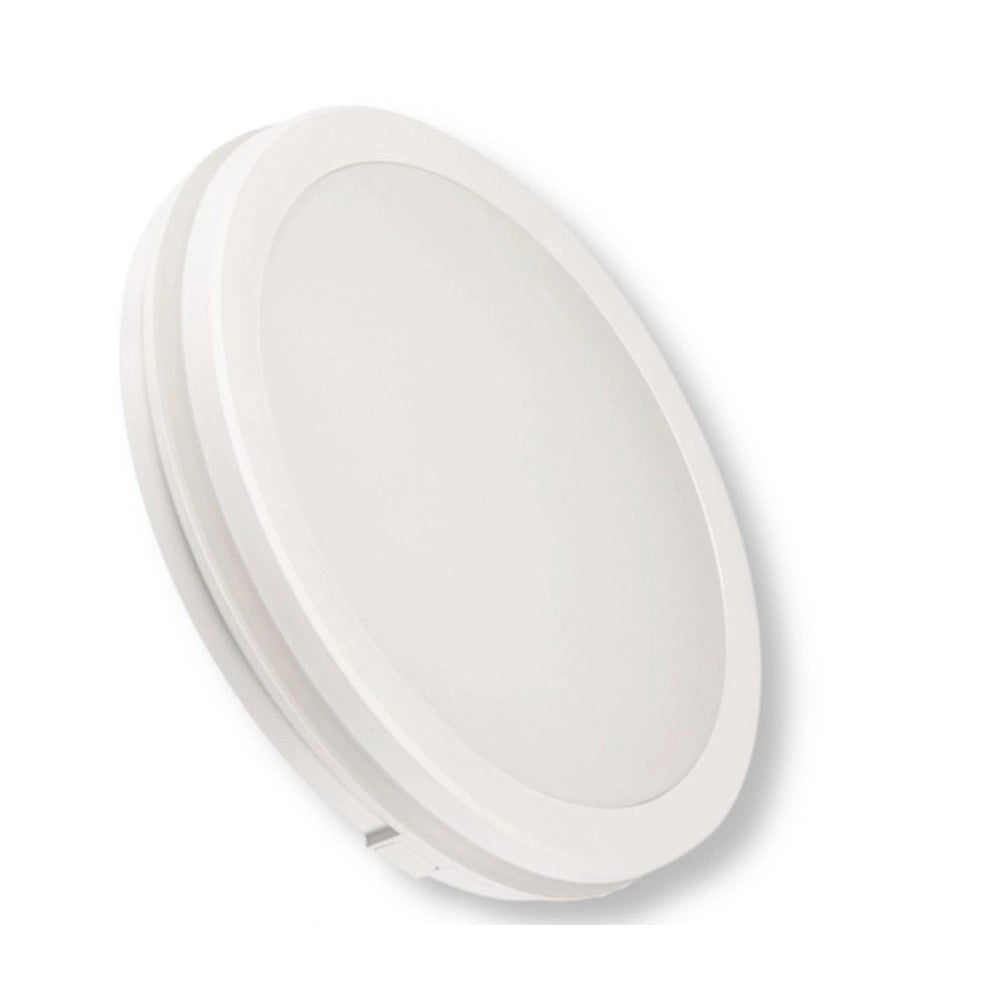 Trade Shop - Plafoniera Led 29w Tecnologia Cct Applique Interno Esterno Soffitto Parete Ip65 Ess-02-3c -