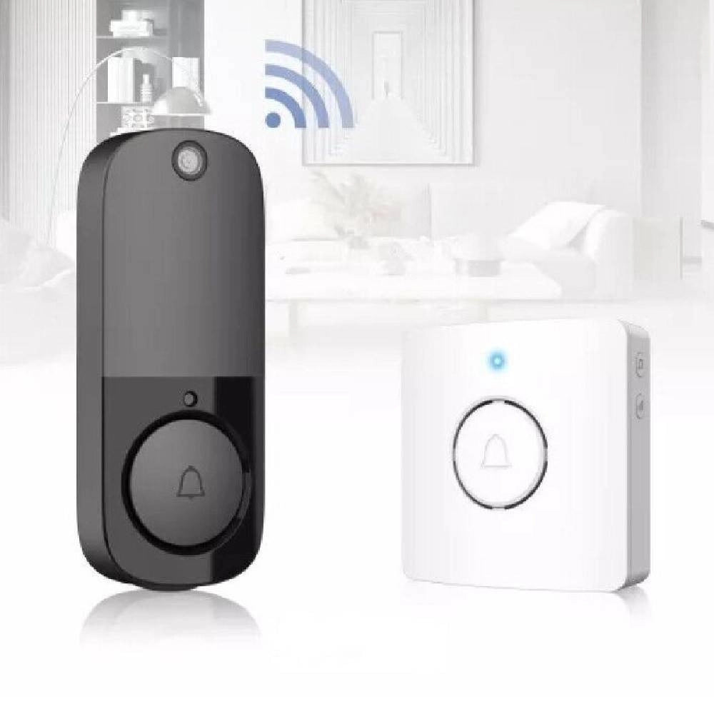 Trade Shop - Videocitofono Ip Senza Fili Wifi Campanello Smart Sensore Di Movimento Ip10a -
