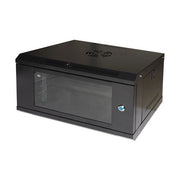 Armadio rack 19 6 unita (a)300 x (l)530 x (p)400 nero ripiano incluso - LINLK1906UNL