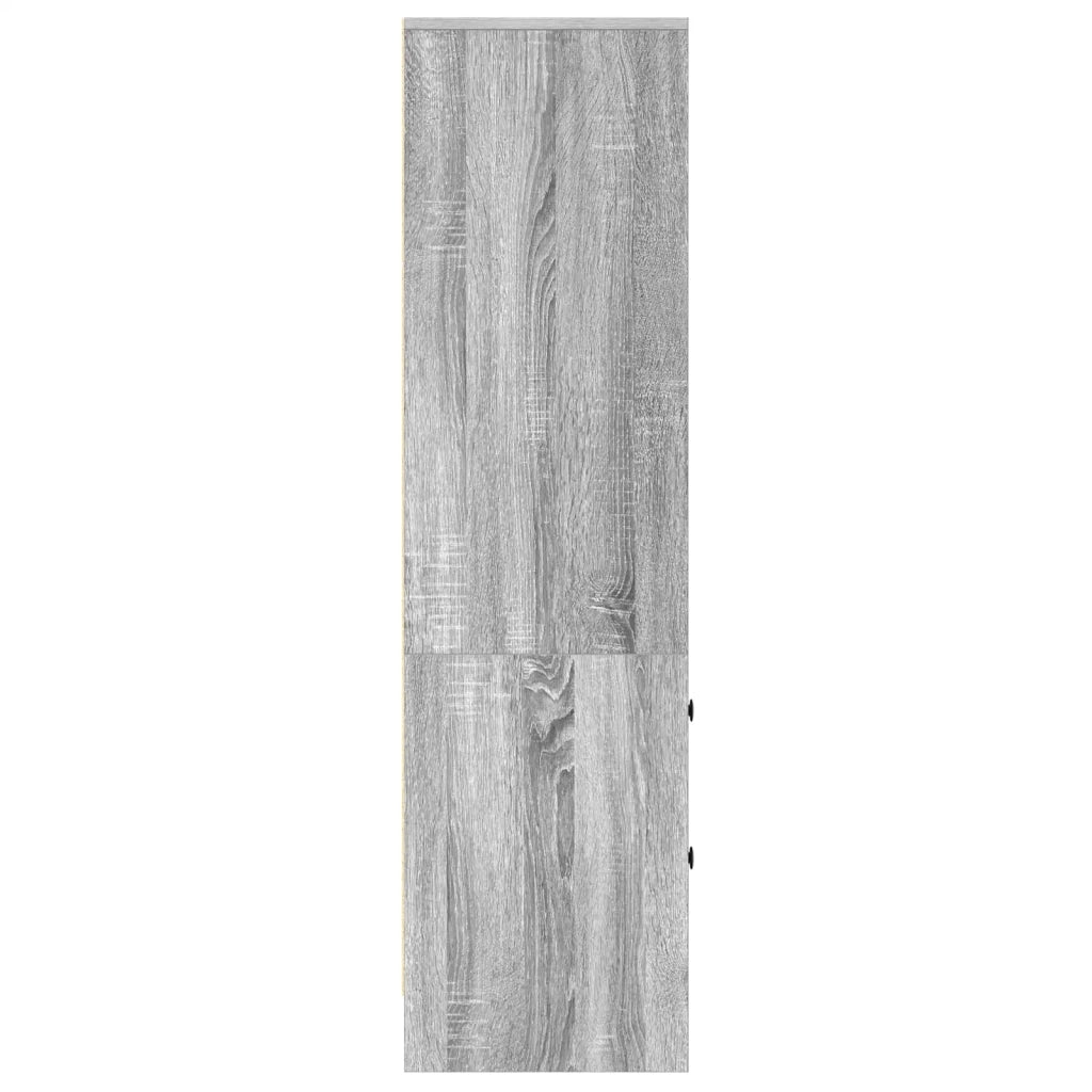 Credenza con cassetto Grigio Sonoma 45,5 x 34 x 127 cm 869367