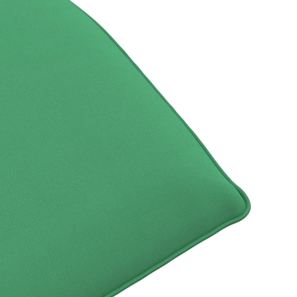 Sdraio da giardino | Lettino Pieghevole Verde 175x54x8,5 cm in Tessuto Oxford
