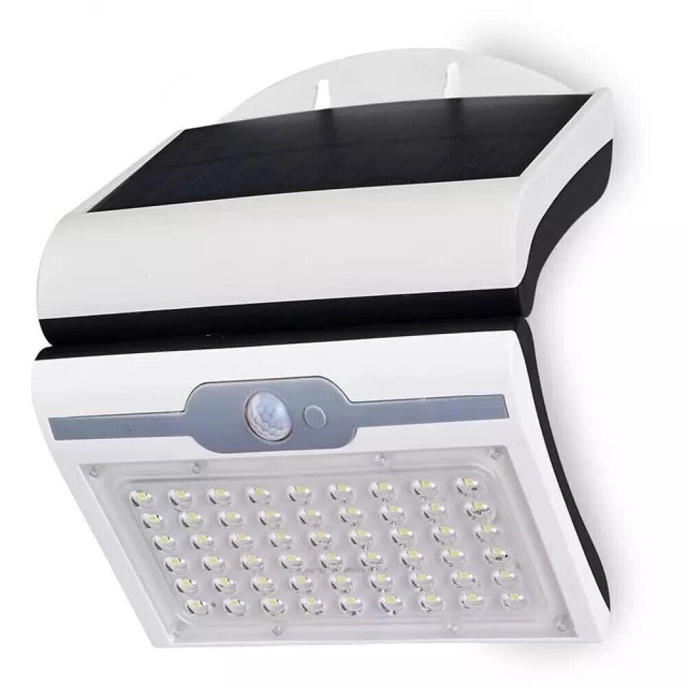 Trade Shop - Faro Energia Solare Led Faretto Esterno 20w Sensore Movimento Luce Ab-ta171 -
