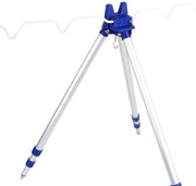 Supporto per Pesca Portatile - Tripode Opnebbile - 3 Sezioni - Lega di Alluminio - Adatto per Zee e Pesca da Guado - Lunghezza 120cm - Standard per la Pesca