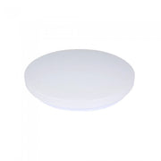 V-TAC VT-8412 Plafoniera LED Rotonda 12W con Interruttore Cambia Colore 3 in 1 Satinata d: 255mm h: 55mm SKU 7603