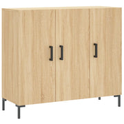 Credenza | Madia | Buffet da pranzo | Armadio da pranzo Rovere Sonoma 90x34x80 cm in Legno Multistrato