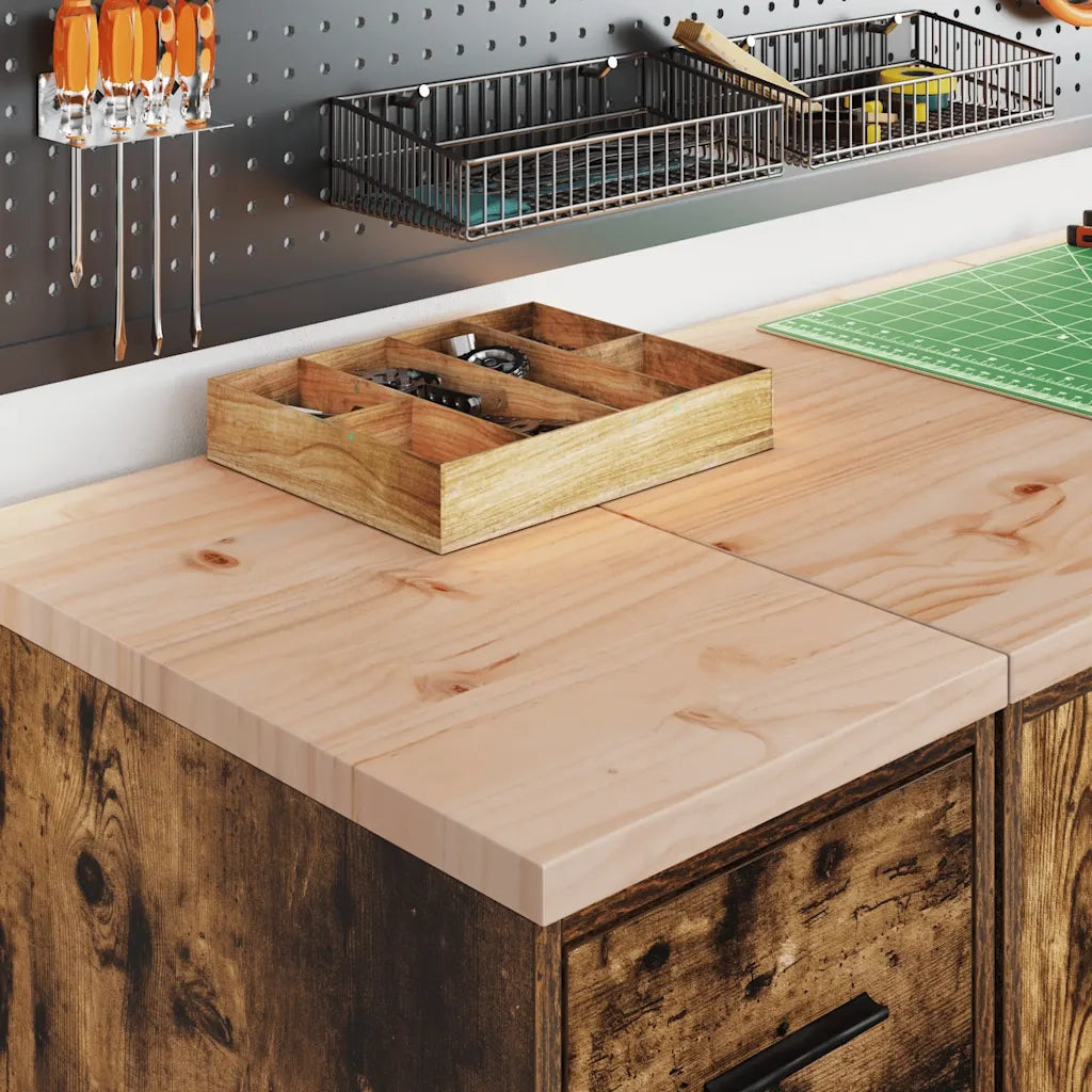 Armadietto da Garage in Rovere Affumicato 30x51x85 cm CFW4113836
