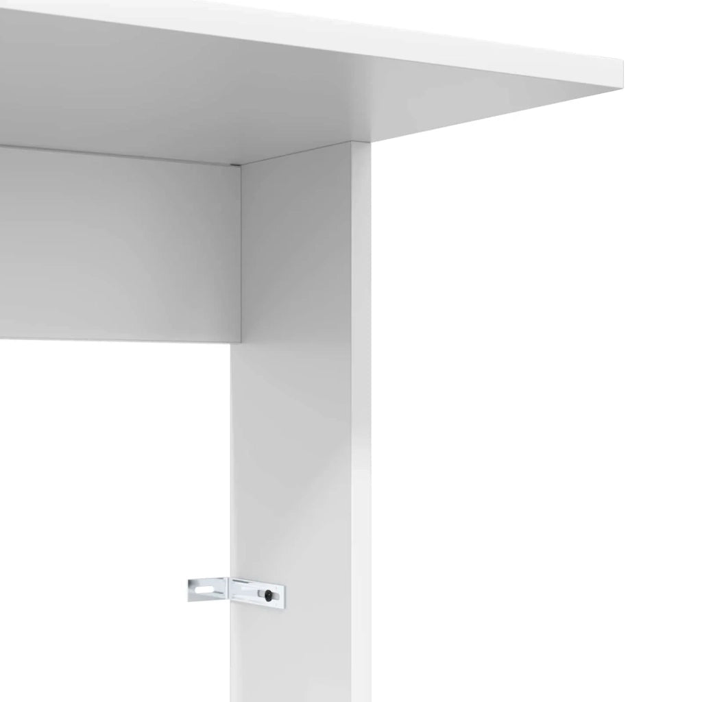 Tavolo laterale Bianco 40 x 38 x 62,5 cm Legno multistrato
