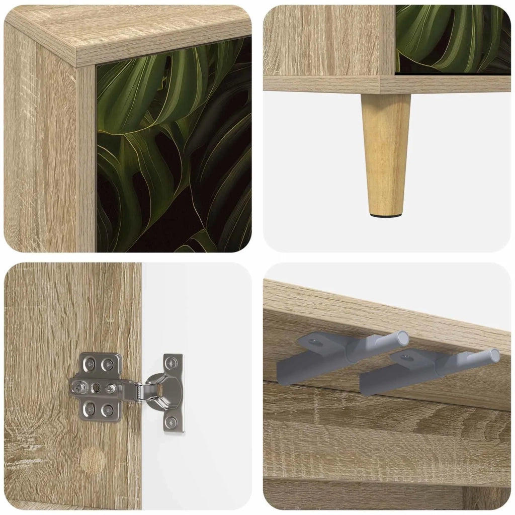 Mobile TV ELBURG 69 x 33 x 50 cm Sonoma Legno ingegnerizzato 8006993