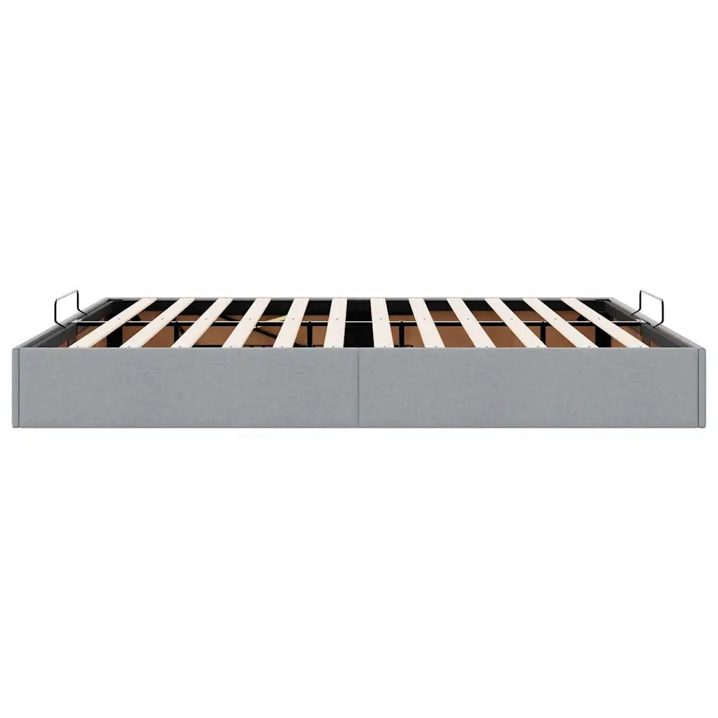 Struttura Letto Pouf senza Materasso 160x200 cm in Tessuto 3310889