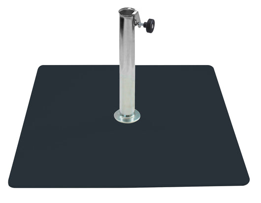 Base per Ombrellone da Giardino 30 Kg per Tubi Ø38mm in Metallo Grafite