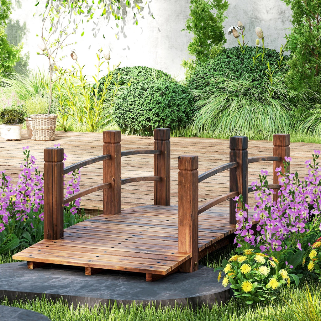 Ponticello da Giardino ¨C zephmum ¨C Legno di Pino 152.5x67x48 cm