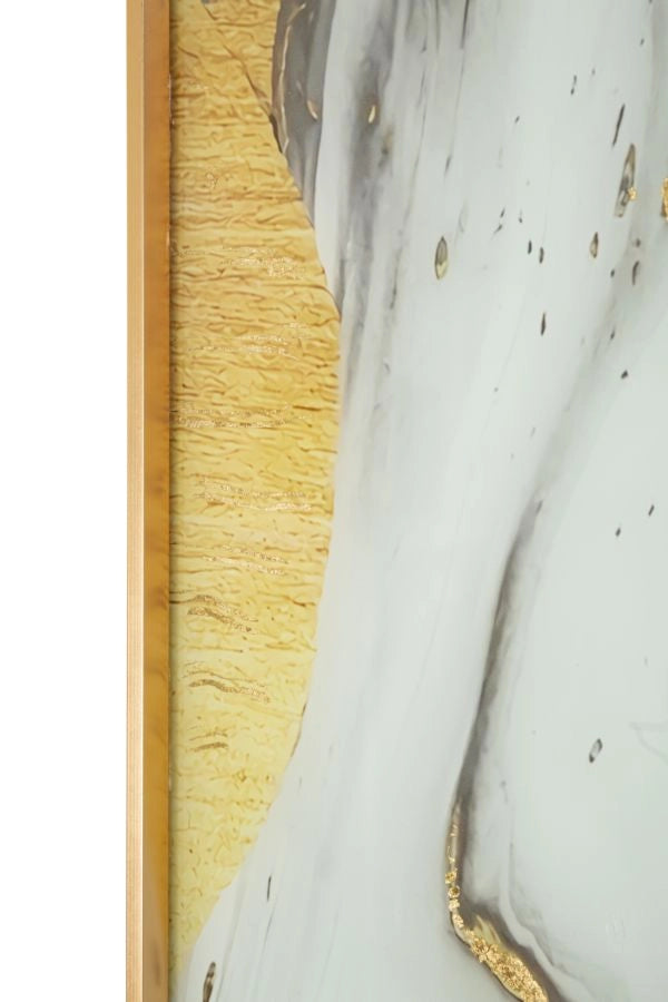 PANNELLO VETRO C/CORNICE GHOSTLY CM 80X3,5X120