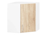 Mobile da cucina pensile sistema AKORD LIMA Bianco 60 cm 1 anta inserto frontale Sonoma Quercia 60x30,5x58 cm