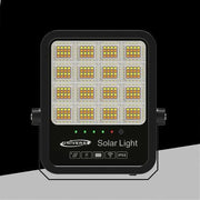 Trade Shop - Faro Led Proiettore 200w Ip65 Cct 3in1 Con Pannello Solare Telecomando Ry-200w-3c -