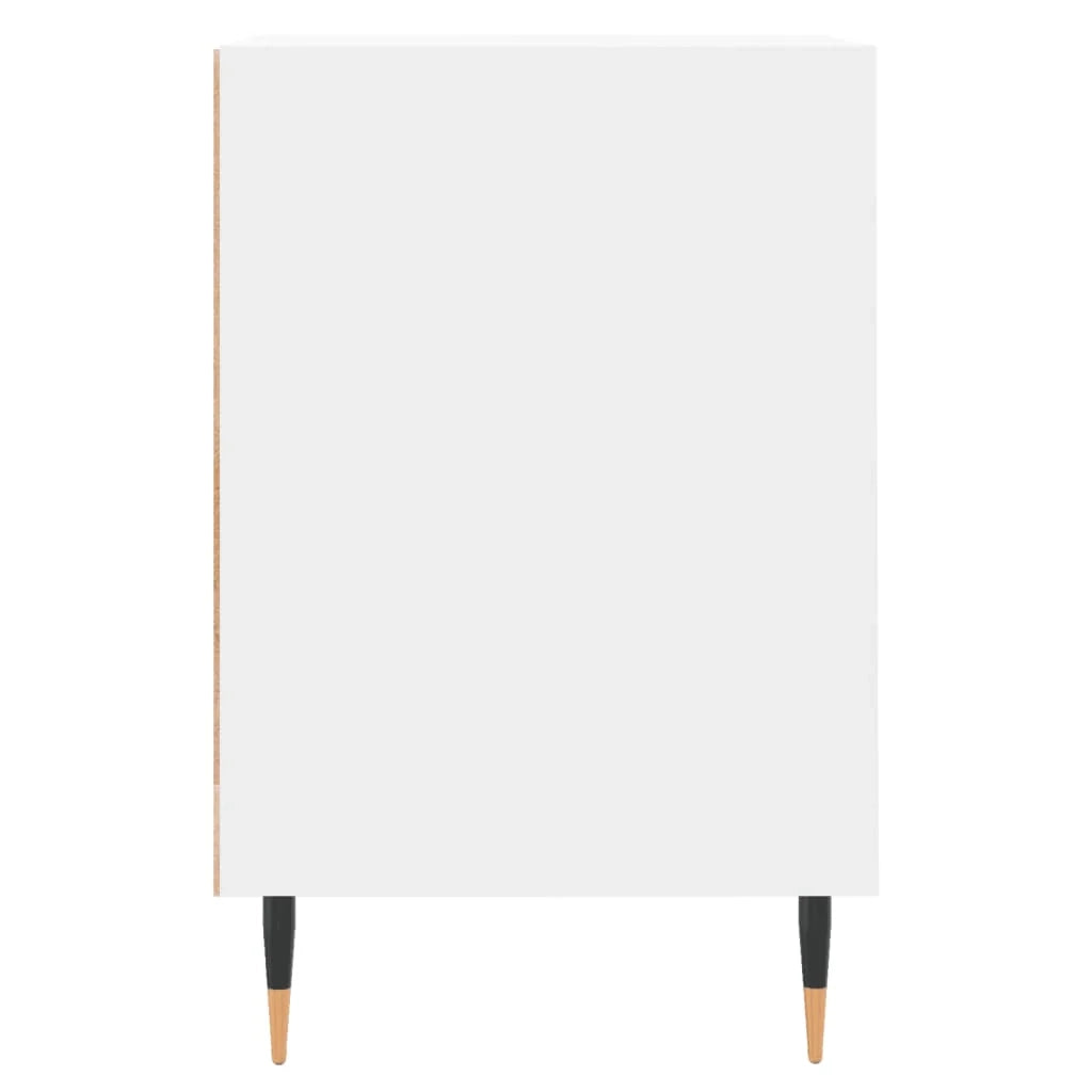 Mobile TV multimediale scaffale TV mobile TV sala da pranzo soggiorno camera da letto 100 x 35 x 55 cm legno ingegnerizzato bianco 02_0025507