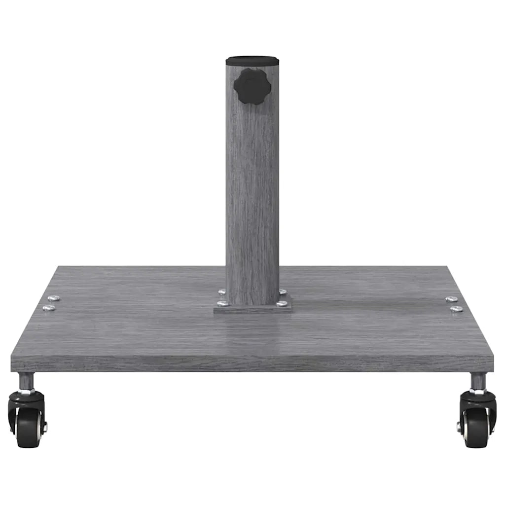 Base per ombrellone Aspetto Legno Grigio Scuro CFW8790450